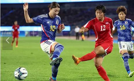 日本女足队员斩获最佳球员称号